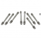 Stock pushrod tubes stainless steel (8 pieces) Type-1 engines 25hp+30hp